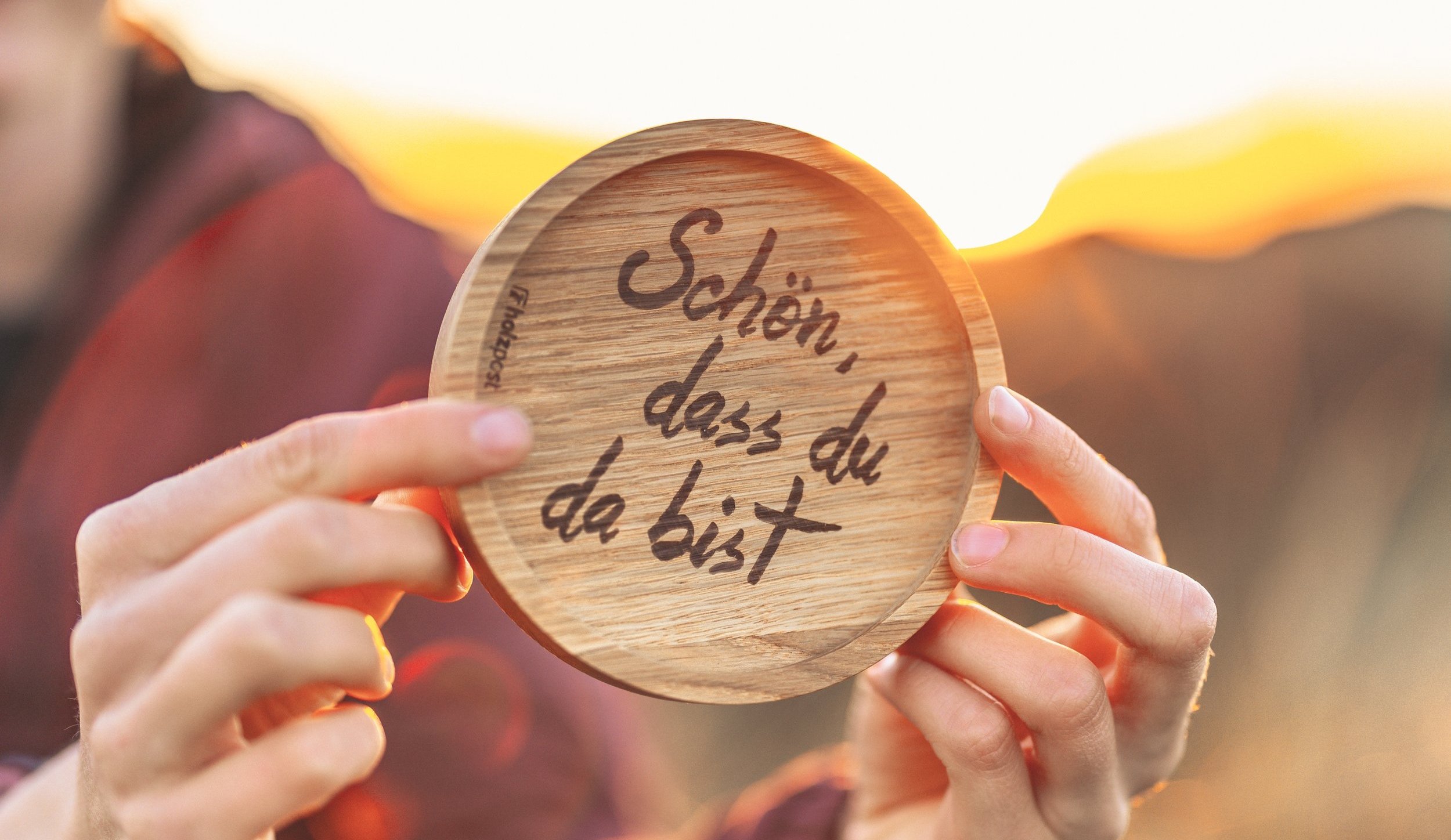 Untersetzer aus Eiche