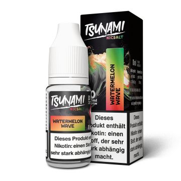 Watermelon Wave – Tsunami – Nikotinsalz Liquid 10 ml