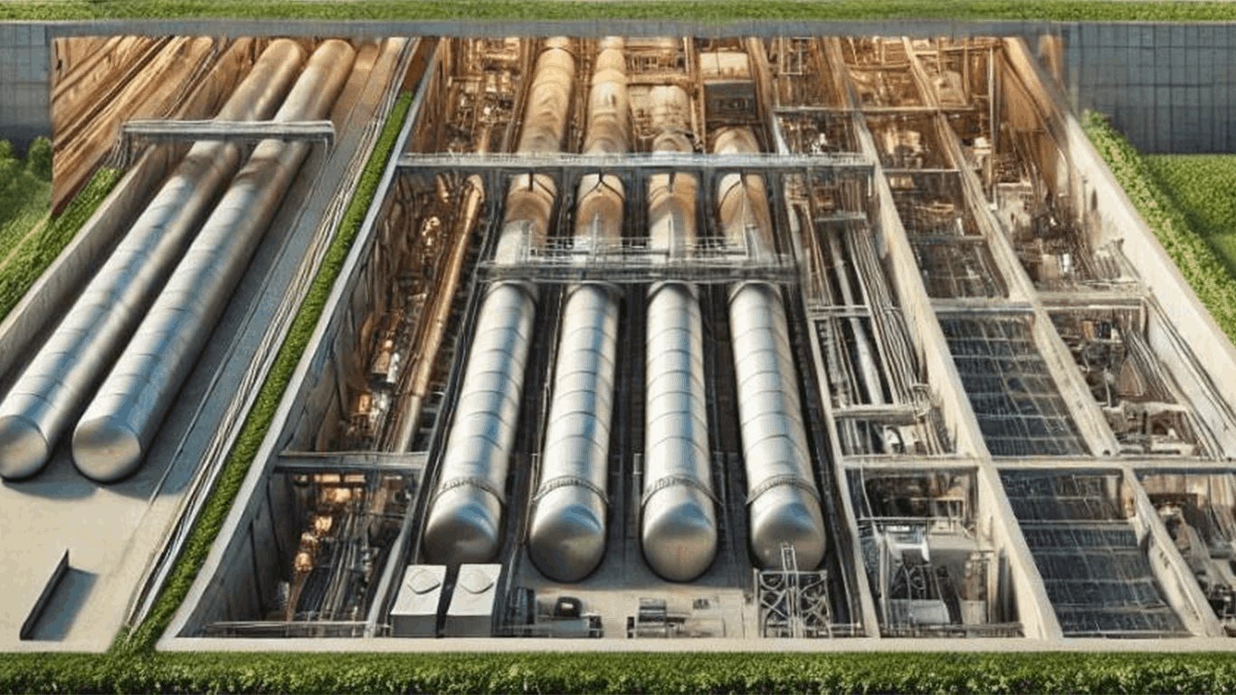 Industrial storage system