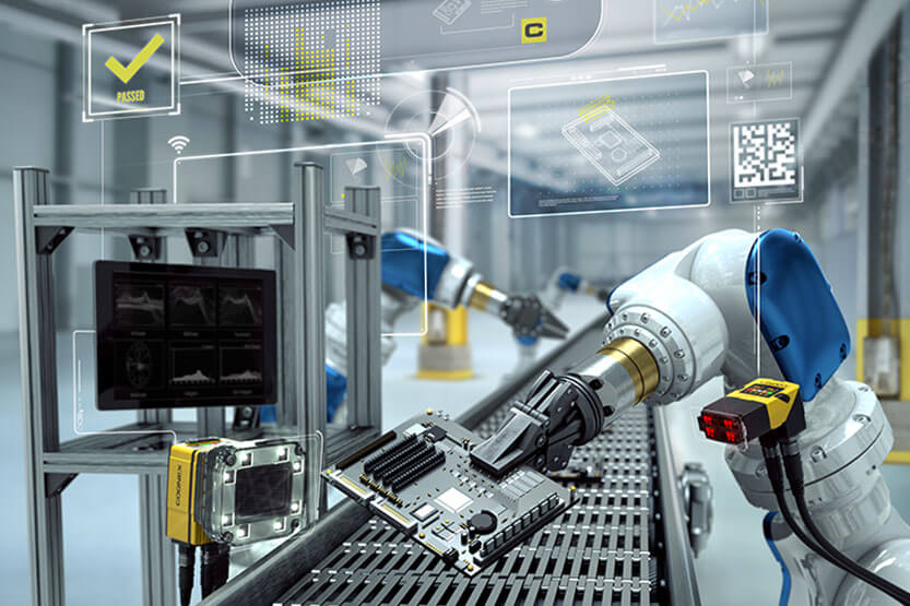 Applications of auto-ID and machine vision in production