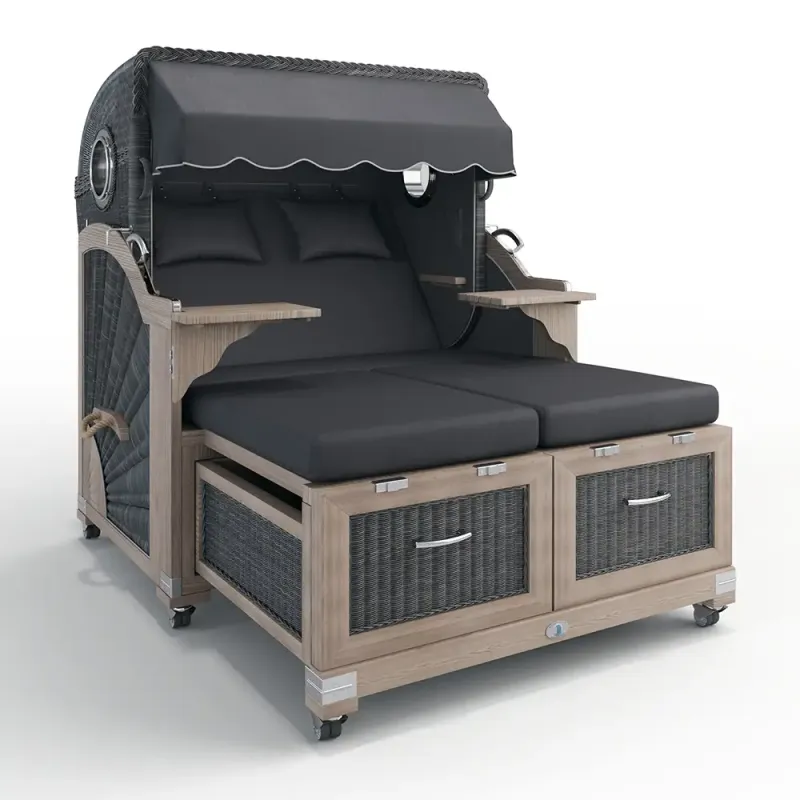 Strandkorb Keitum Teak