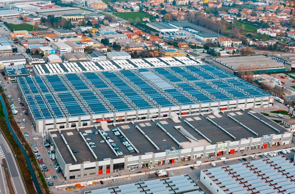 Solaranlagen Binario I + II, Padua