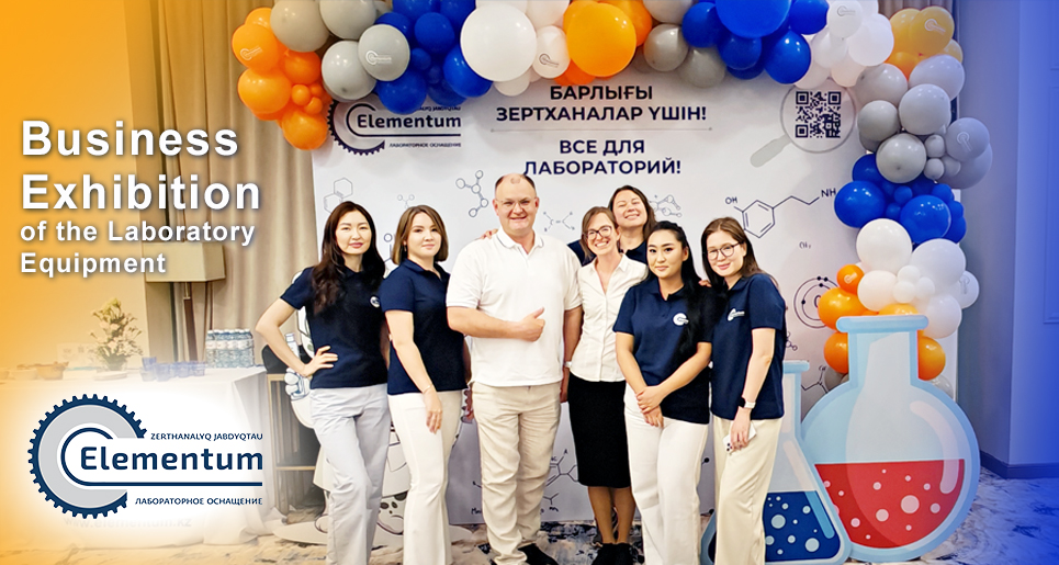 Fachmessen der Laborausrüstung, u. a. in Almaty