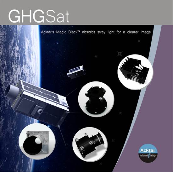 Beschichtung für Satelliteninstrumente