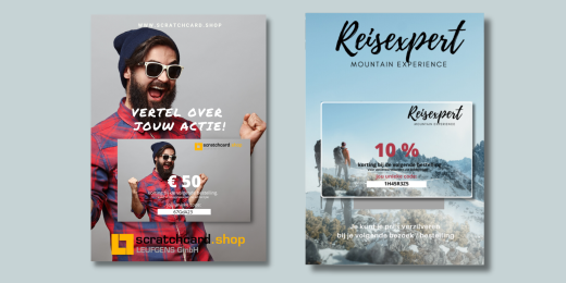 Paketbeilagen / Webshop-Inserts