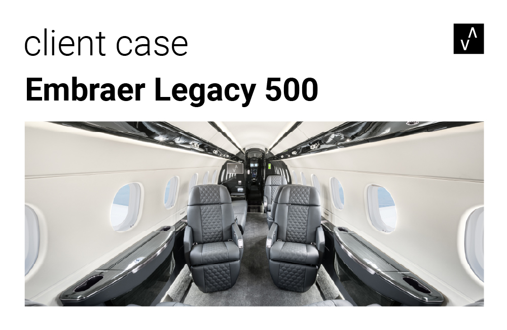 Embraer Legacy 500 – Client Case