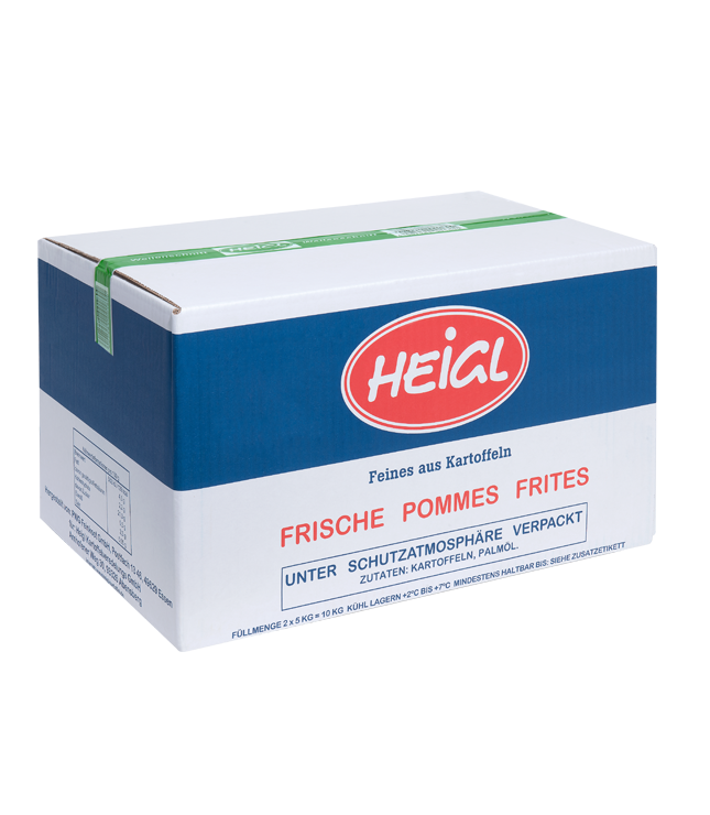 Frische Pommes Frites im Wellenschnitt (12x12 mm)
