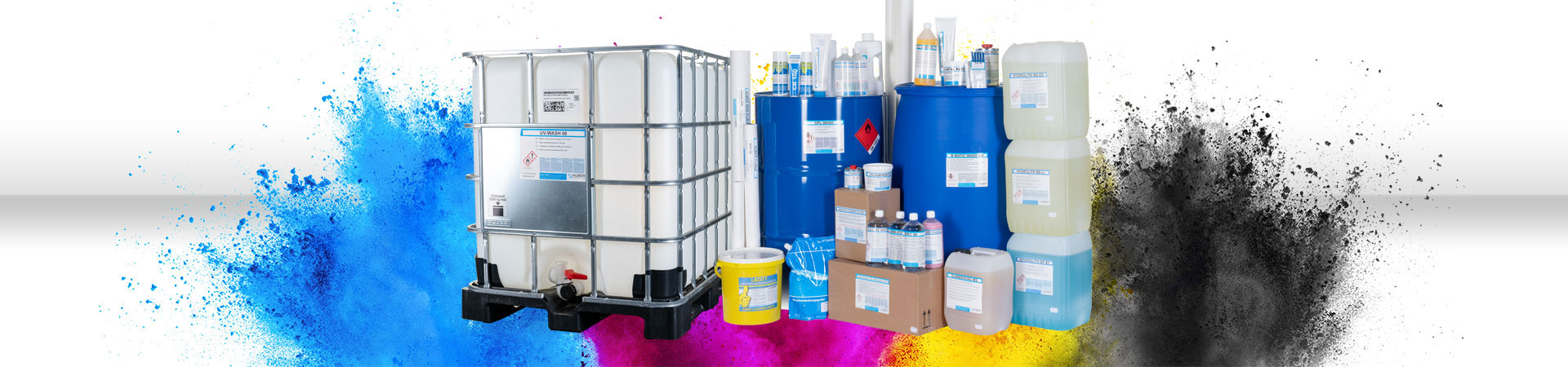 Farbexplosion – Chemikalien für den perfekten Druck
