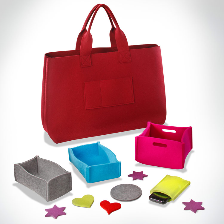 Accessoires aus Filz