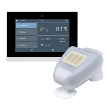 Solexa Home Bedienteil mit Wetterstation