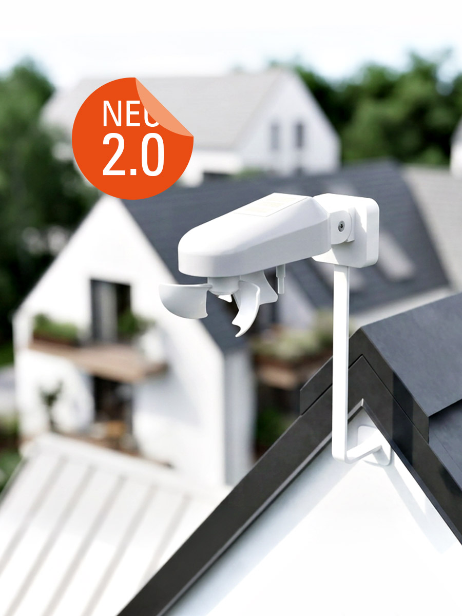KNX-Wetterstation Windancer 2.0 GPS KNX sec auf Hausdach