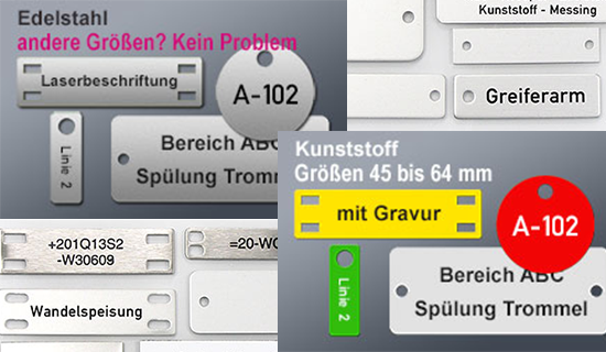 Kabel- und Anlagenschilder