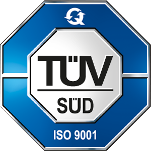 ISO-9001-Zertifikat (TÜV)