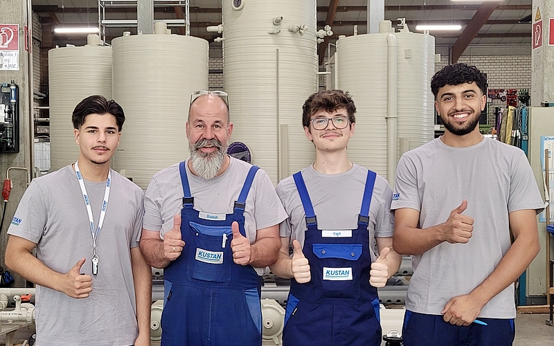 Prozessbehälter für Batterierecycling