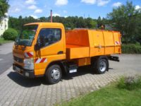 Leichtmüllverdichter Typ LM 3,5 auf Fuso Canter