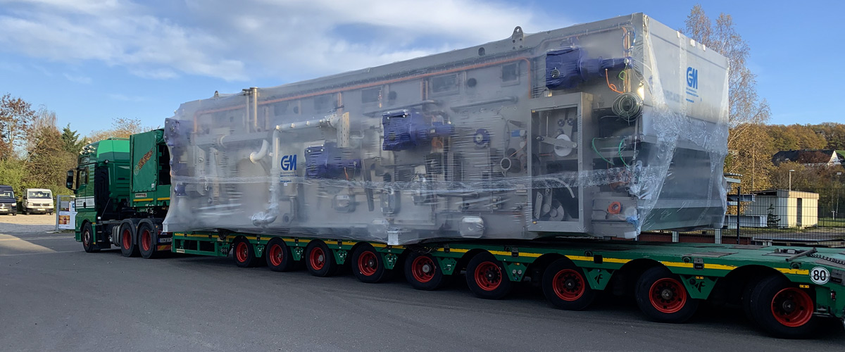 Maschinentransport