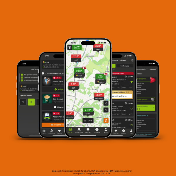 HEM App: Preisvergleich, Tiefpreisgarantie, mobiles Bezahlen