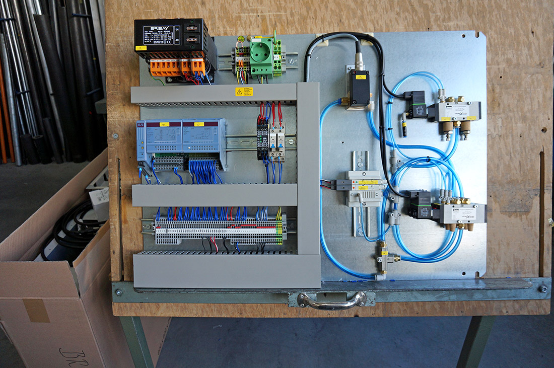 Montageplatte Elektro/Pneumatik