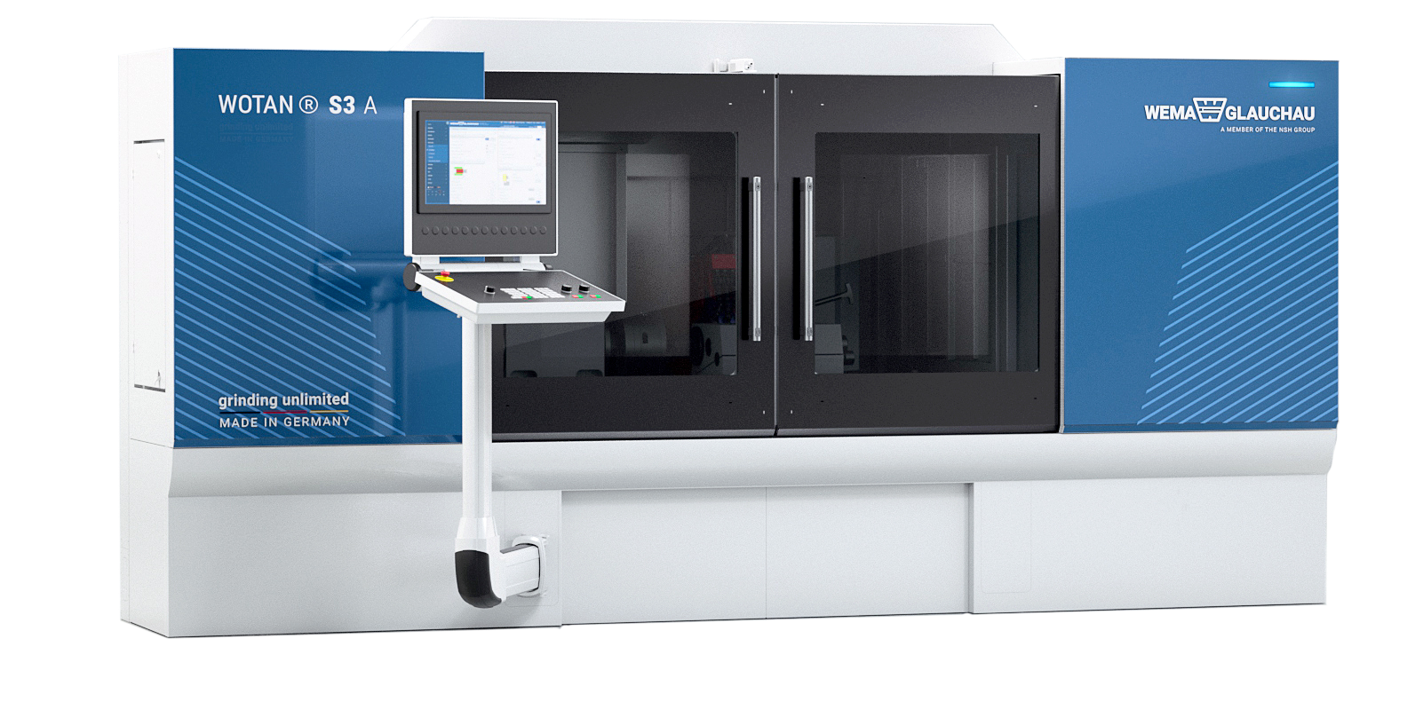WOTAN® S3A-1000 mit Granitbett (GrindingHub 2024)