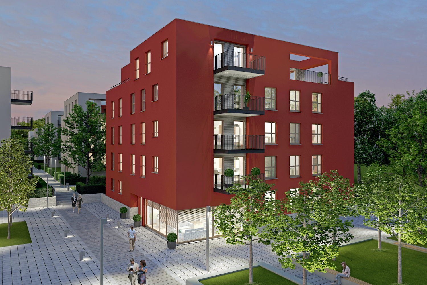 Max-Bill-Straße, 60 Wohneinheiten