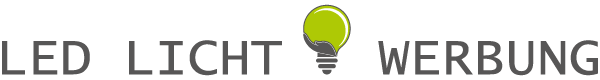 LED Licht + Werbung Logo