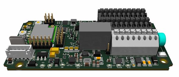 ESP32-S3 Industrial Edge: 24 VDC, CAN-Bus, galvanisch getrennte E/A