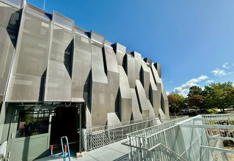 Textilfassade Gymnasium Salzgitter