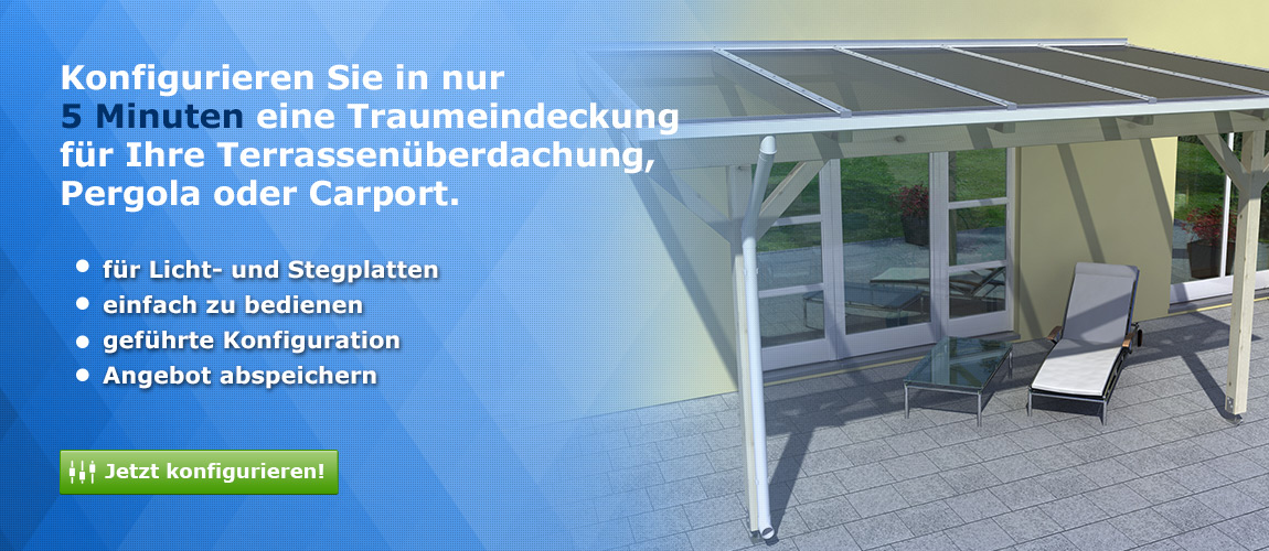 Terrassenüberdachung Premium