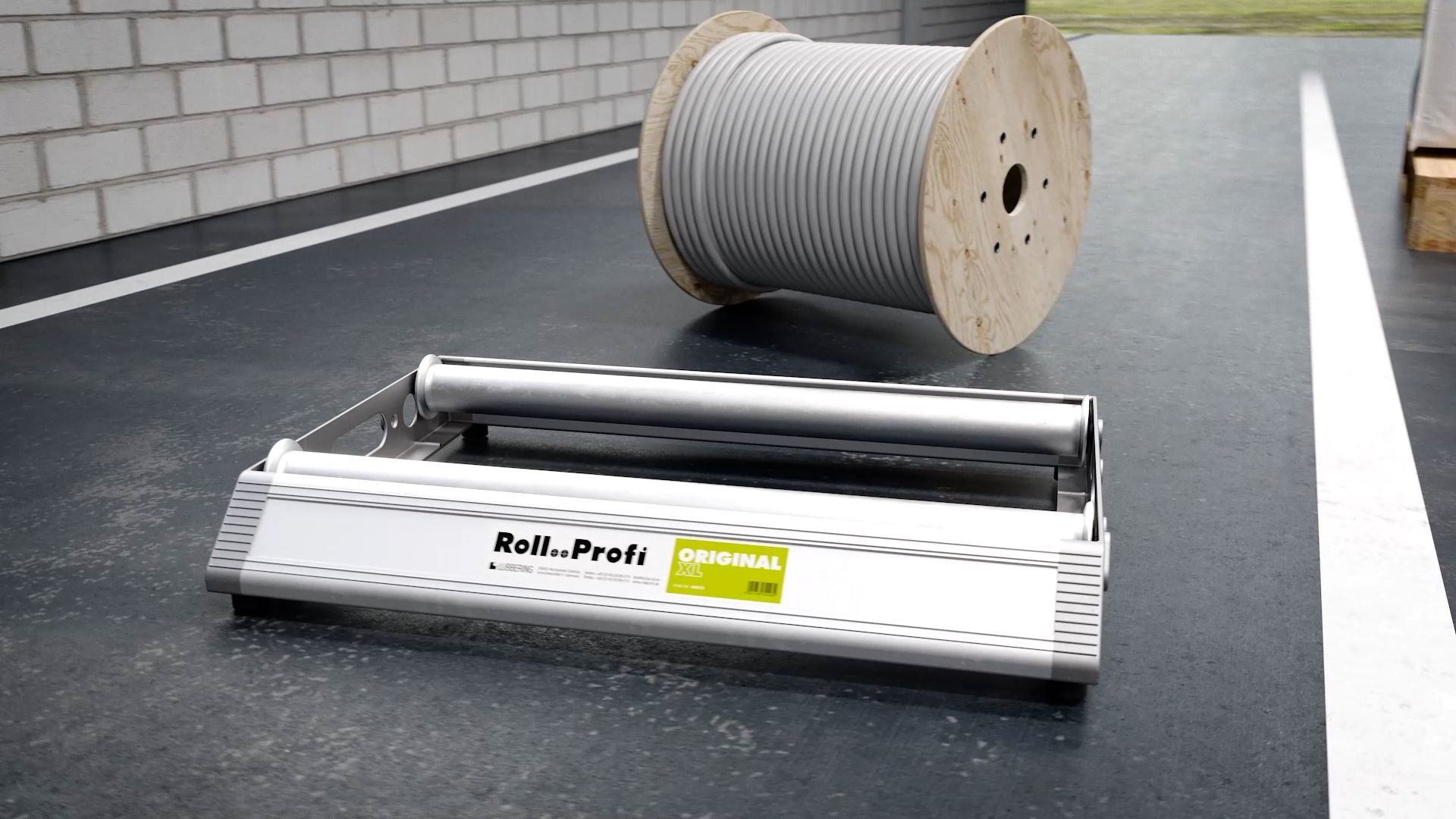 Rollprofi Original in Aktion