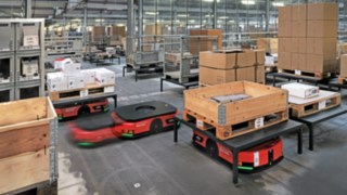 Automatisiertes Flurförderzeug C-MATIC