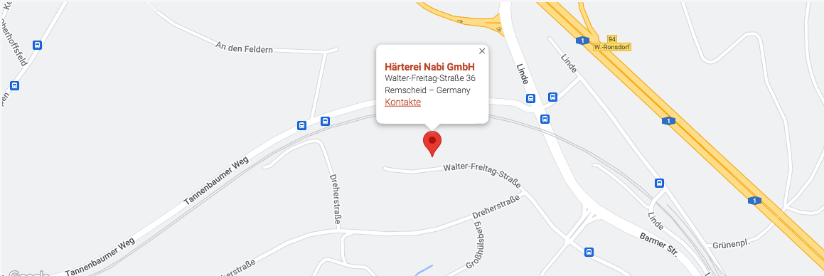 Härterei Nabi – Fertigung