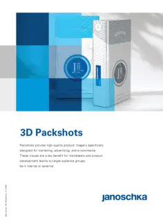 3D Packshots – visuelle Inhalte