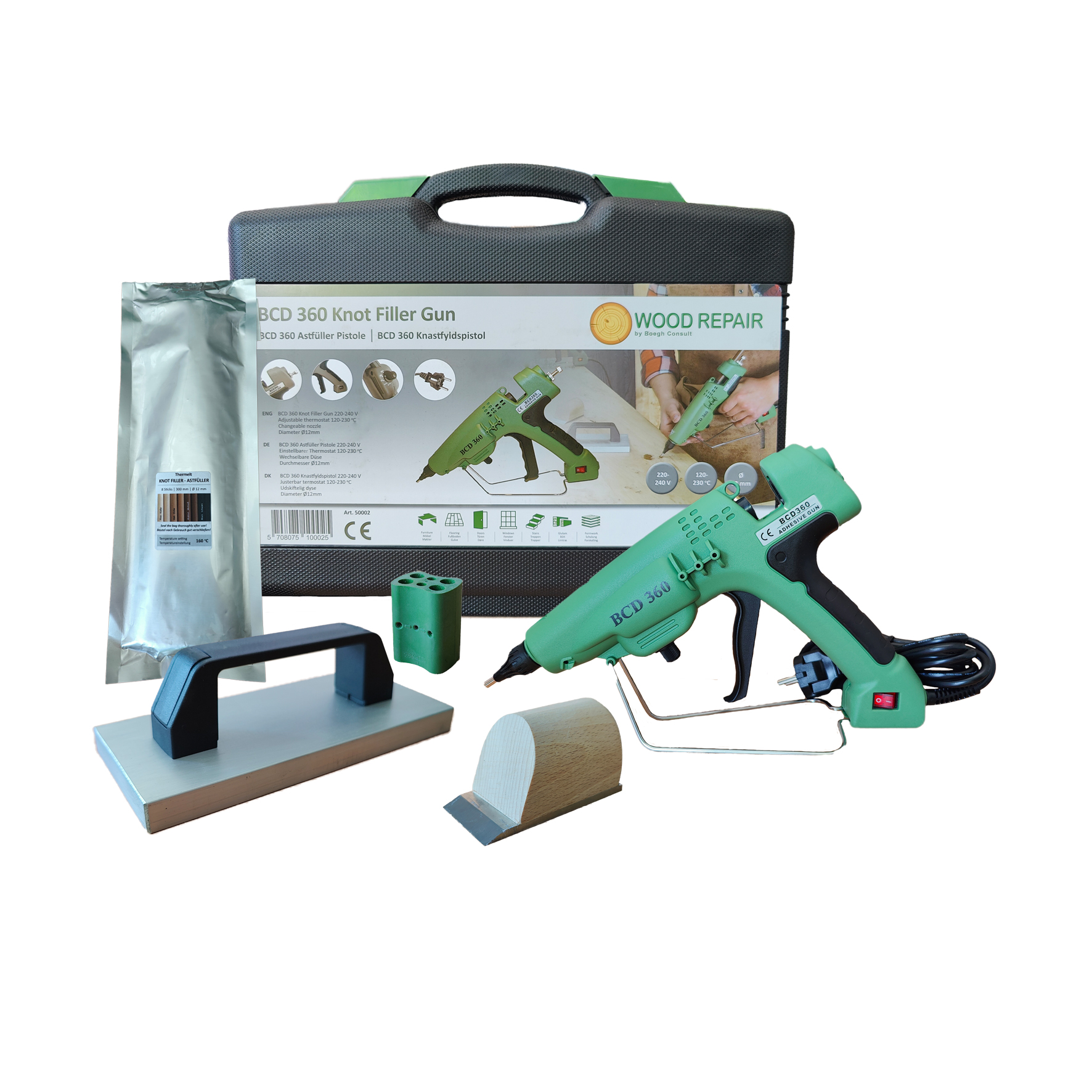 Woodrepair BCD 360 Profi Satz