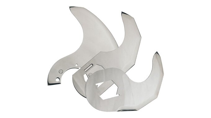 Bowl cutter knives