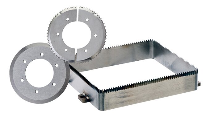 Packaging and die-cutting knives