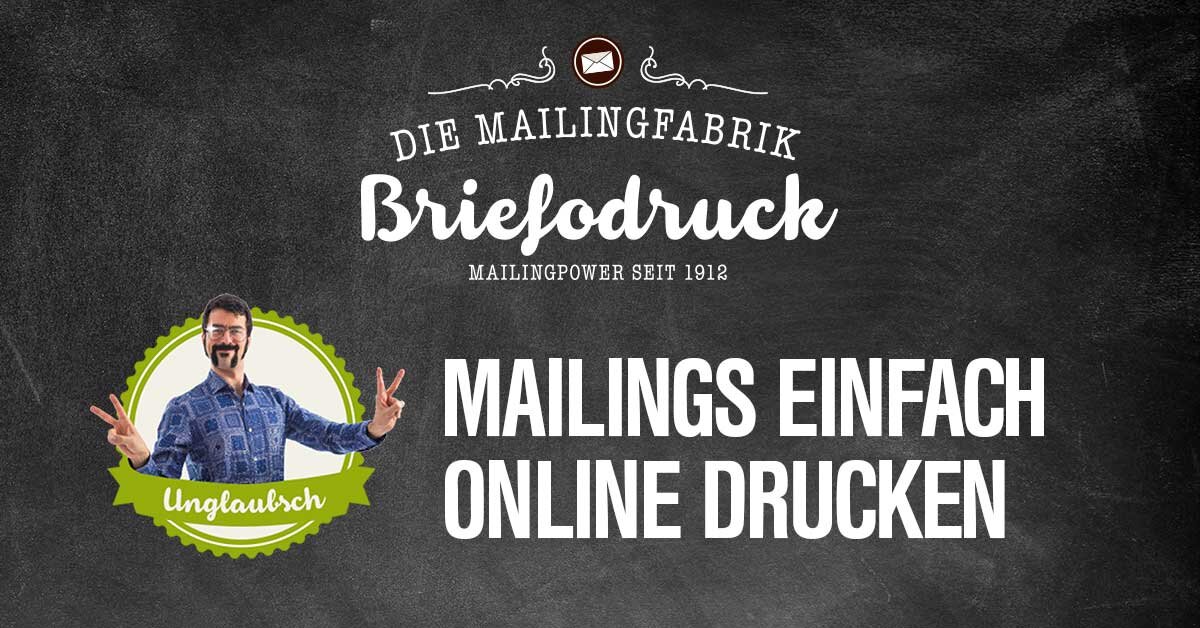 Briefodruck Mailingfabrik