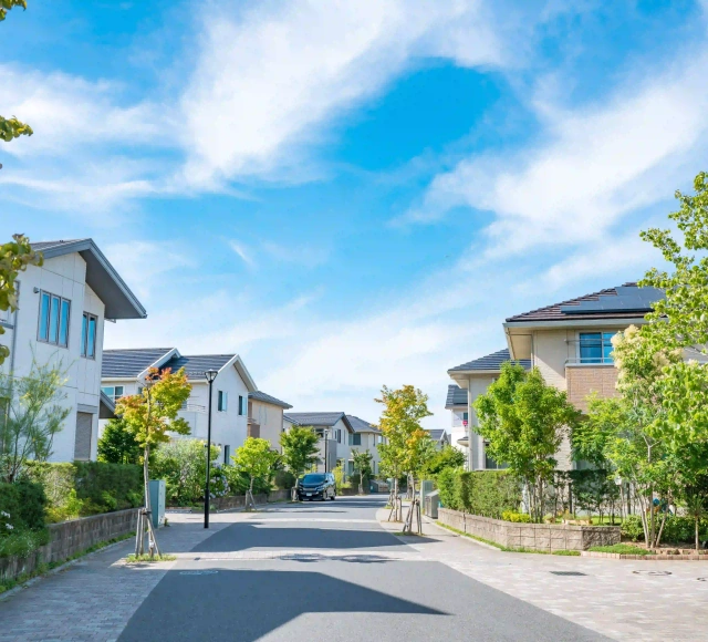 Municipal solution with 30 single-family homes
