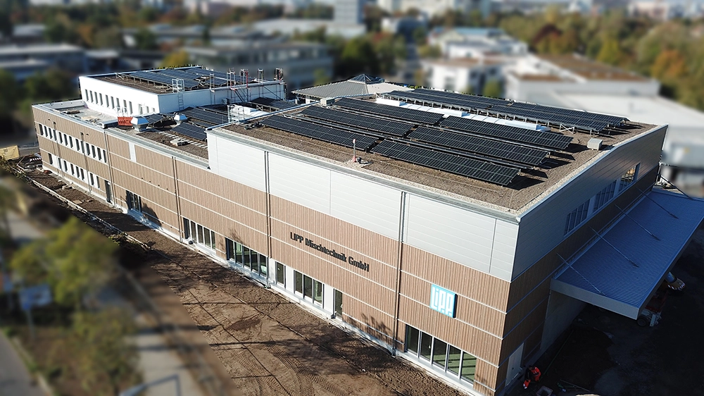 Neues Firmengebäude in Mannheim