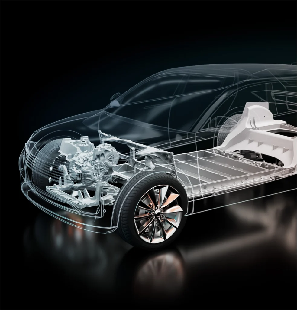 Batteriegehäuse für E-Fahrzeuge (Multi-Material)