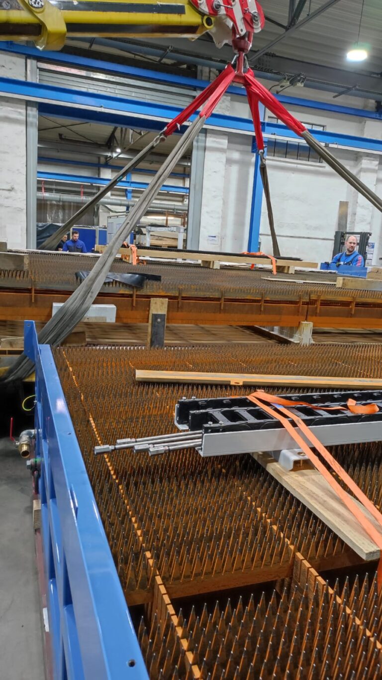 Montage einbaufertiger Module