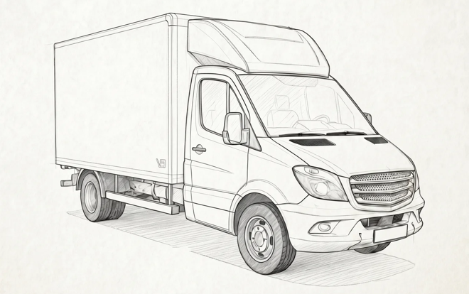 Elektrischer Kleintransporter (3,5 t)