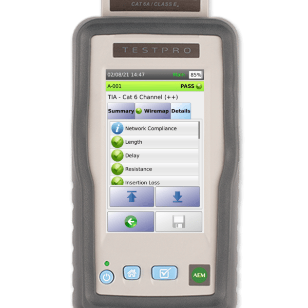 AEM Testpro CV100 Kabelzertifizierer