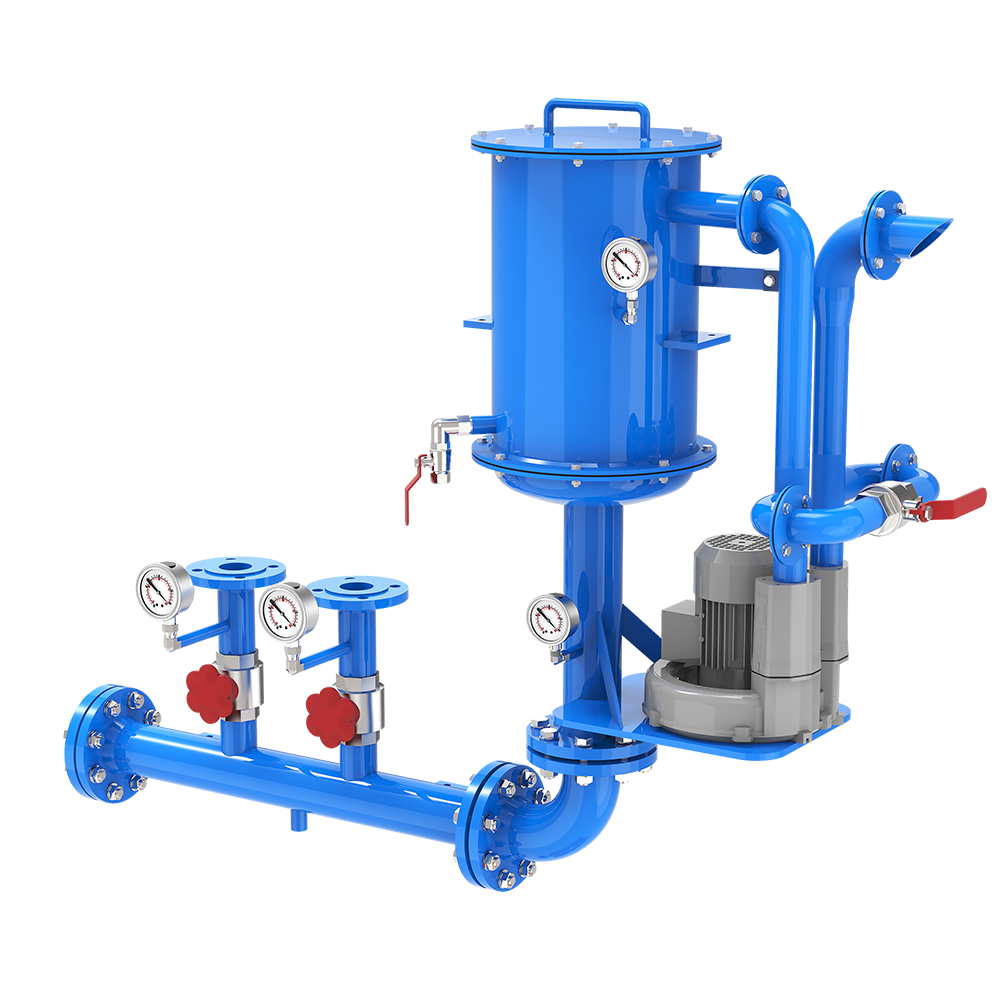 Öldunstabscheider für Wasserturbine