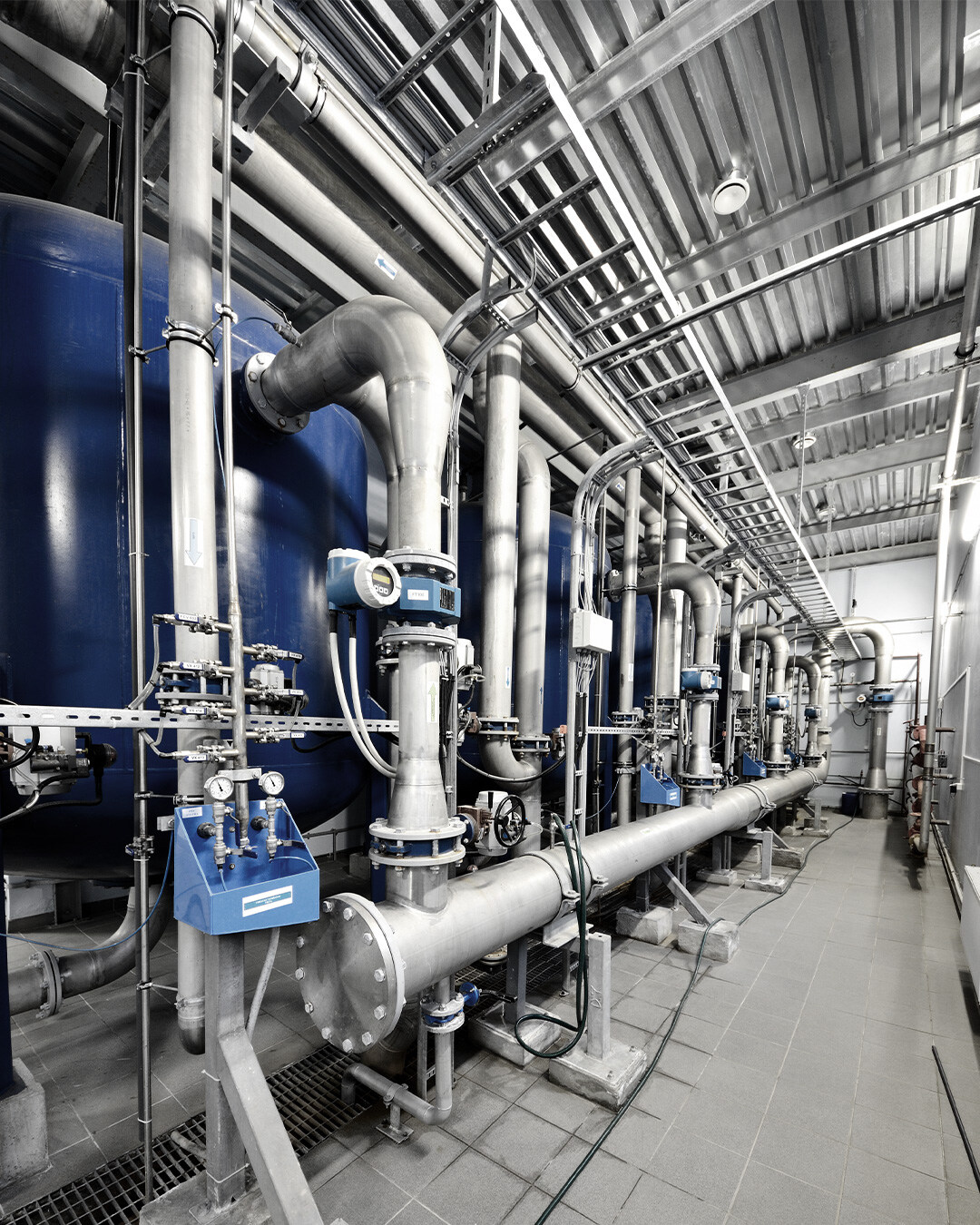 HVAC-Anwendung in einem Heizraum