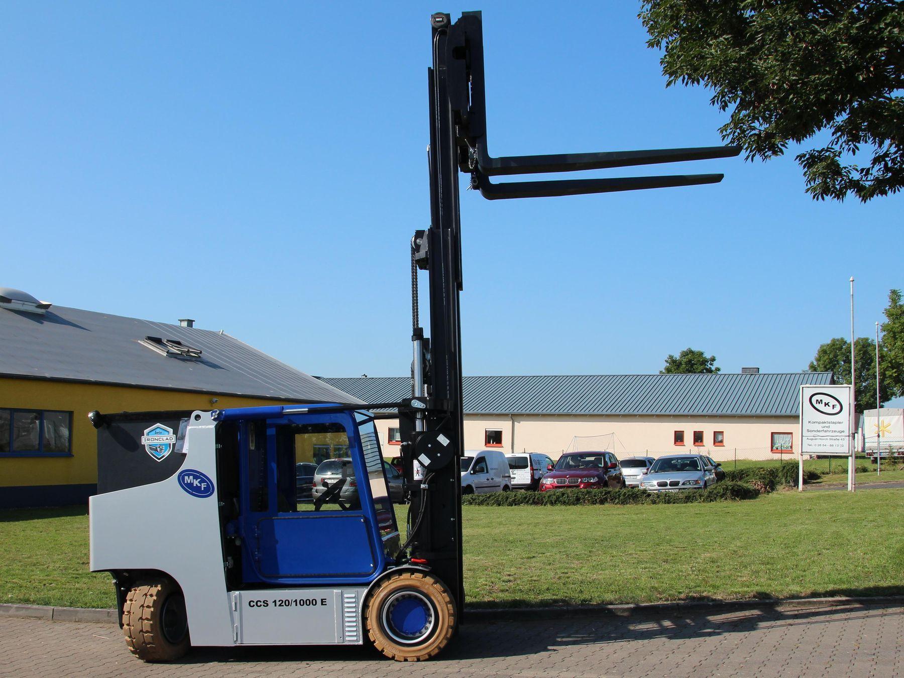MKF Compact Forklift in operation