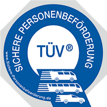 TÜV-Siegel Sichere Personenbeförderung