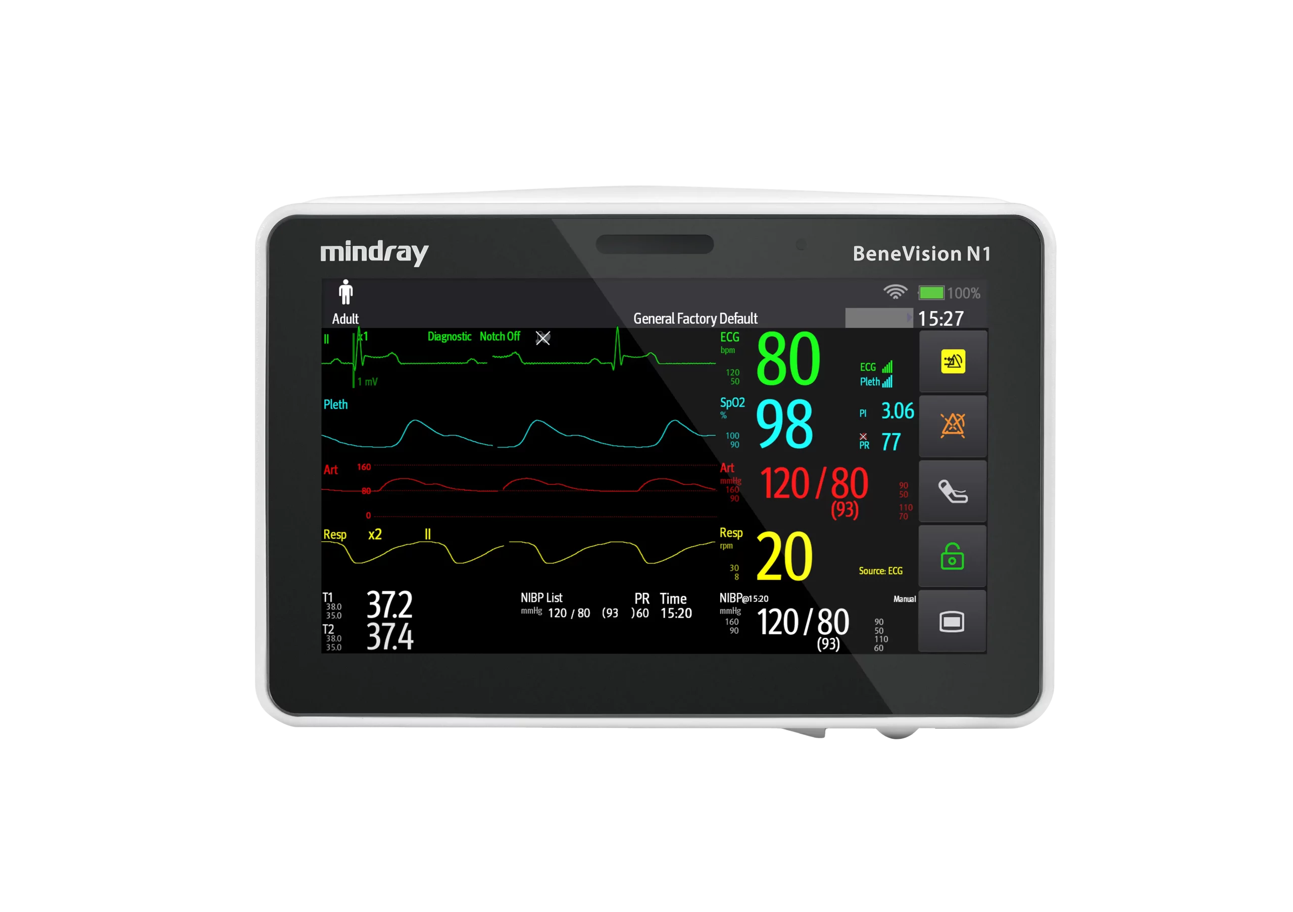 mindray BeneVision N1 Patient Monitor