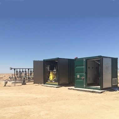 Water-Injection-System, Tasbulat Ölfeld (Kasachstan)