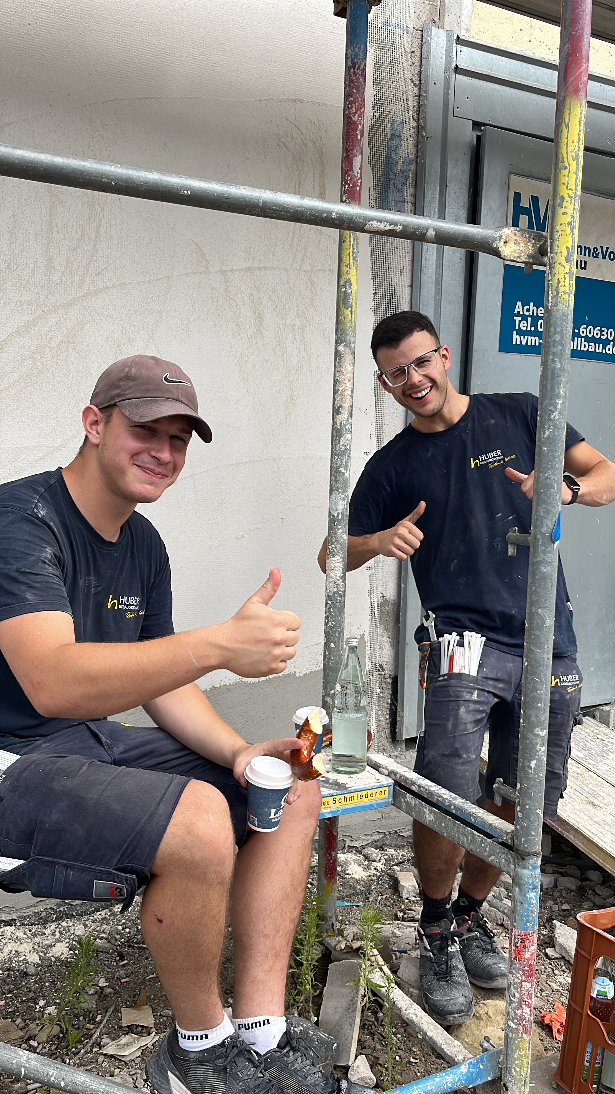Team auf der Baustelle
