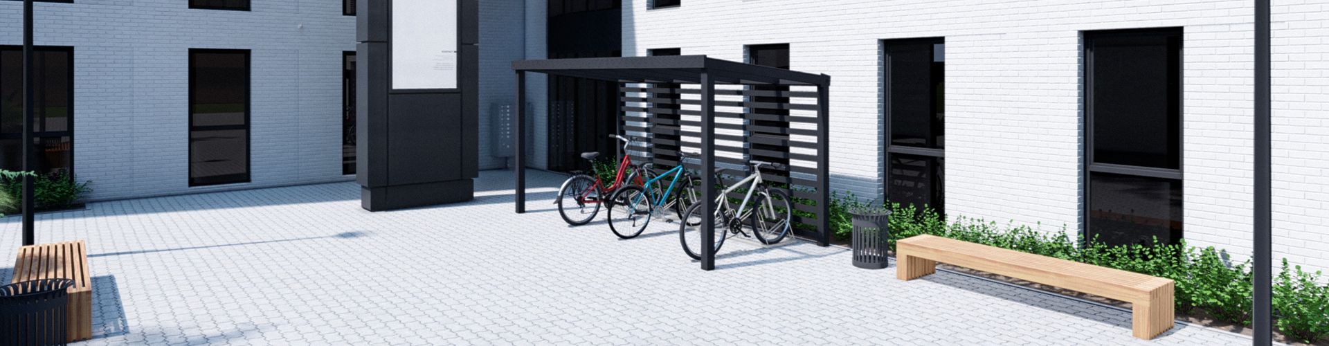 KD Fahrradüberdachung